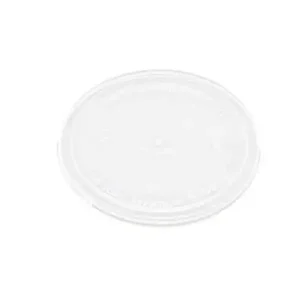 PLASTIC ROUND LID CLEAR - 1000/CTN