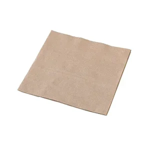 CULINAIRE RECYCLED BROWN KRAFT 1PLY QUARTER FOLD LUNCH NAPKIN