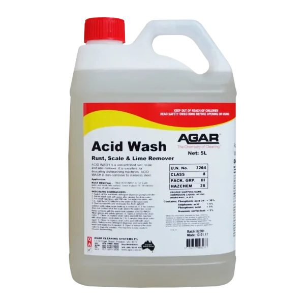 AGAR ACID WASH 5L