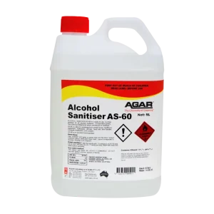 Agar Alcohol Sanitiser AS-60 5L