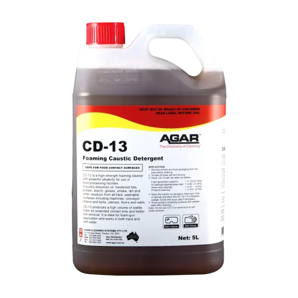 Agar CD-13 Foaming Caustic Detergent 5L