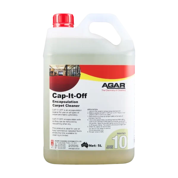 Agar Cap-It-Off Carpet Cleaner 5L