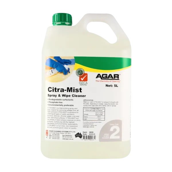 Agar Citra-Mist Spray Cleaner 5L