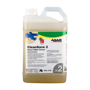 Agar CleanSave 2 Spray & Wipe Cleaner 2.4L