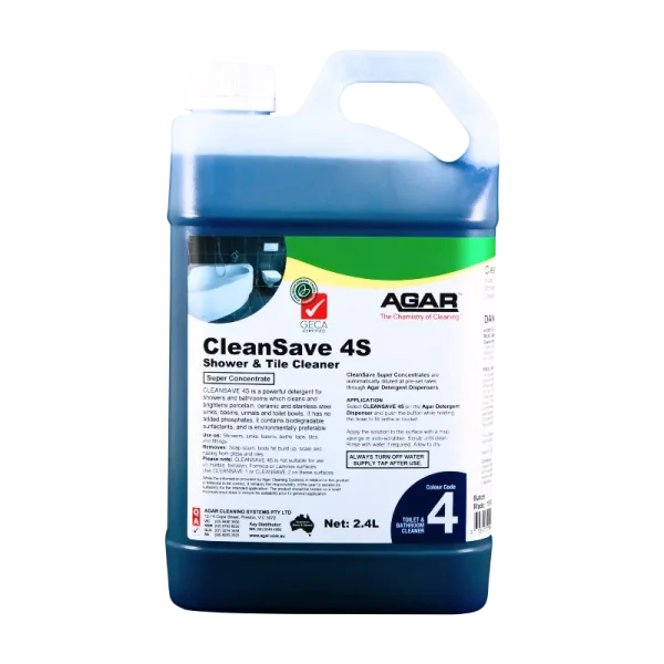 Agar CleanSave 4S Shower & Tile Cleaner 2.4L