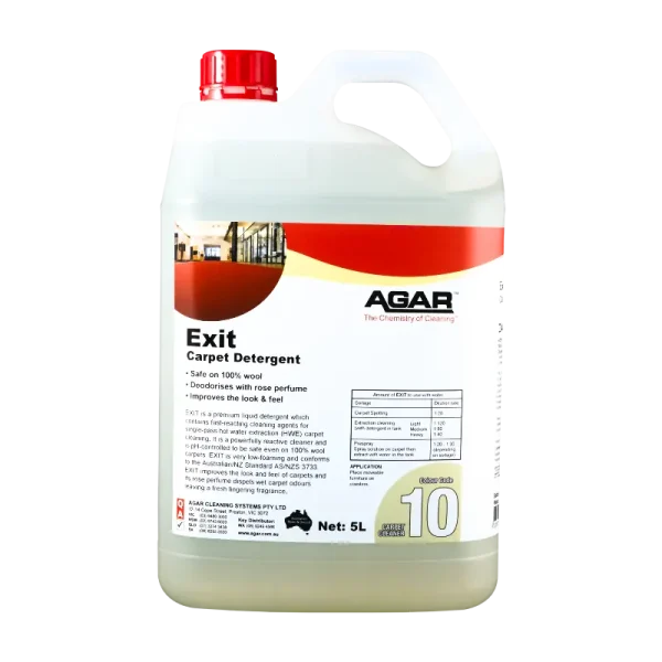 Agar Exit Carpet Detergent 5L