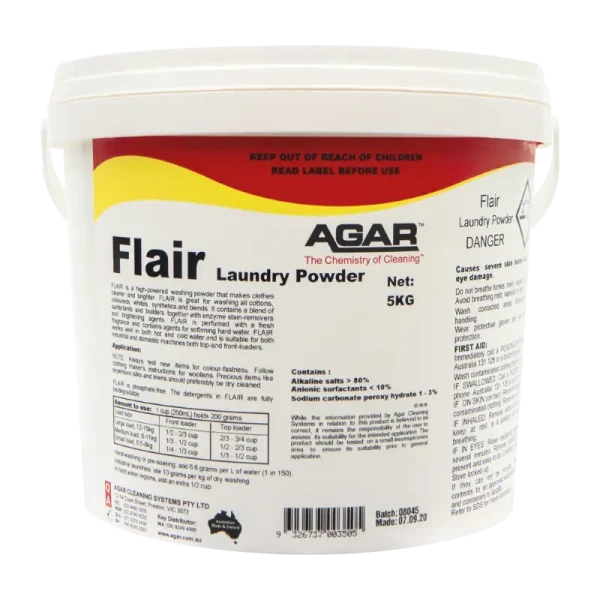 Agar Flair Laundry Powder 5L