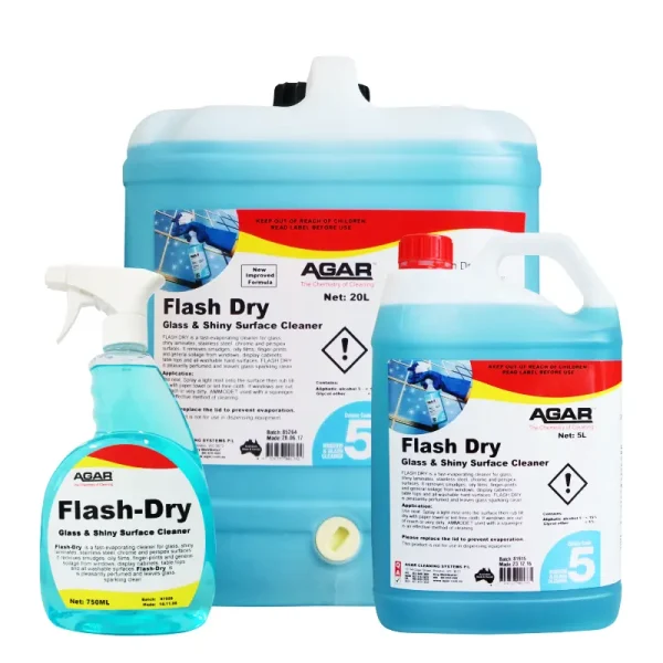 Agar Flash Dry Glass Cleaner