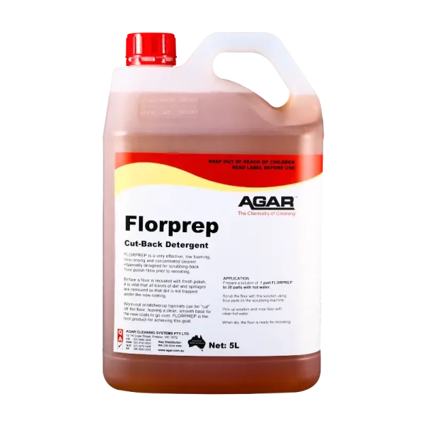 Agar Florprep Cut Back Detergent 5L