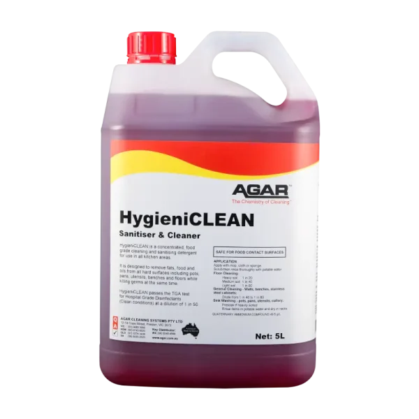 Agar HygieniCLEAN Sanitiser 5L