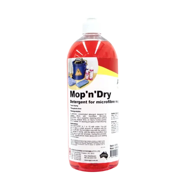 Agar Mop’N’Dry Detergent 1L