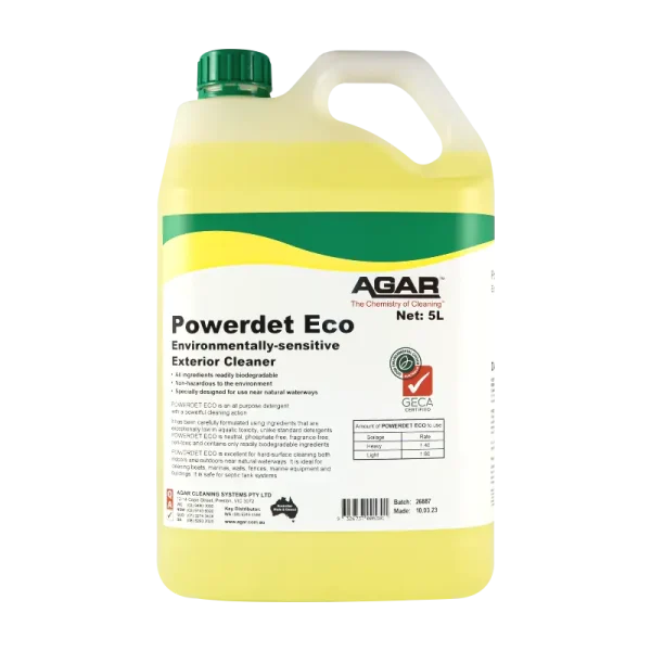 Agar Powerdet Eco Detergent 5L