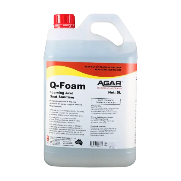 Agar Q-Foam Sanitiser 5L