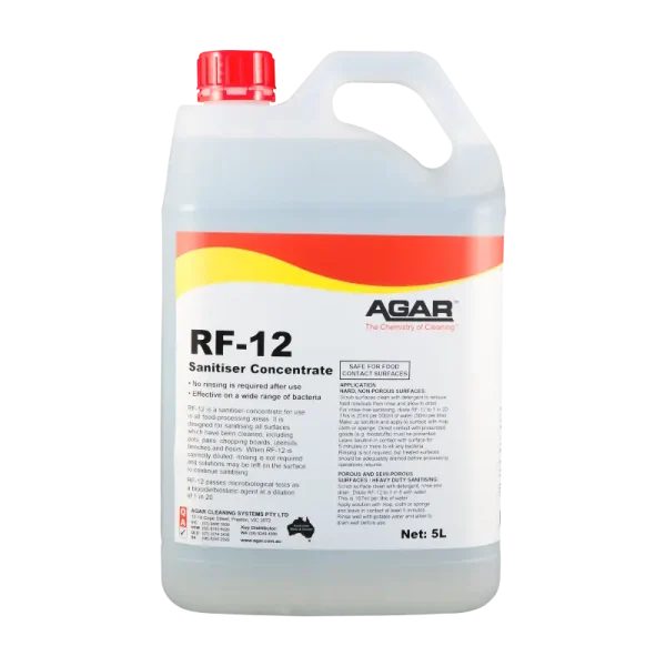 Agar RF-12 Sanitiser 5L