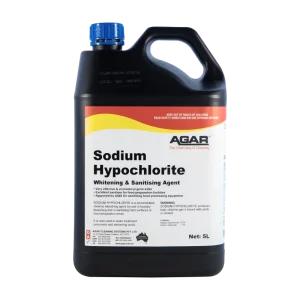 Agar Sodium Hypochlorite Sanitiser 5L