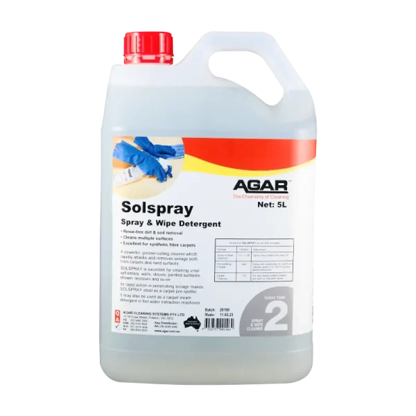 Agar Solspray Detergent 5L