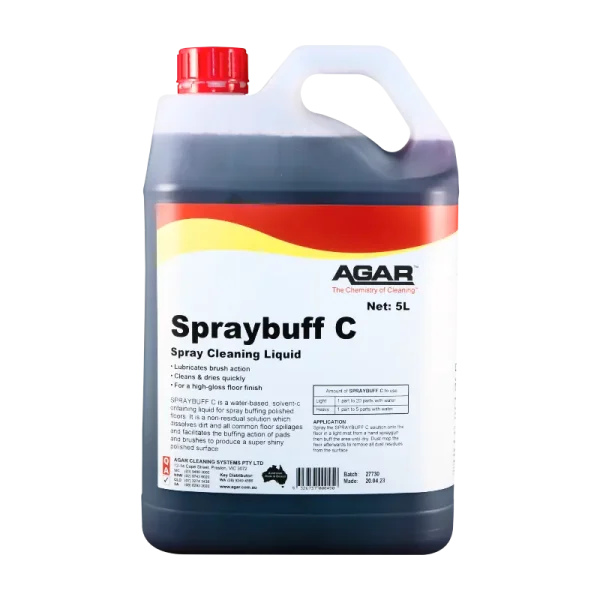 Agar Spraybuff C for Floors 5L