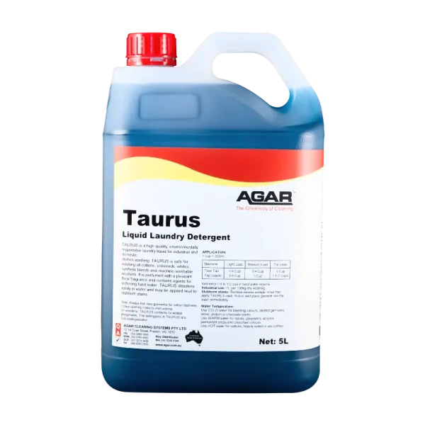 Agar Taurus Laundry Liquid 5L