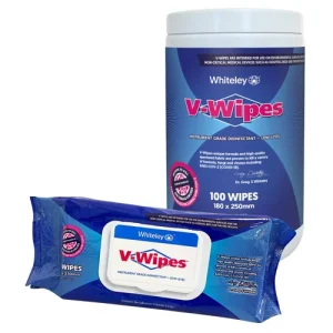 Whiteley V-Wipe Disinfectant Wipes