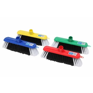 Edco Economy Household Broom Head 4 Colours