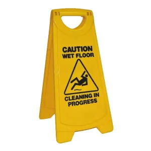 Edco Standard Cleaning Warning Sign