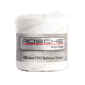 Rosche Modern Bathroom Toilet Roll 6001 2Ply 400 Sheets