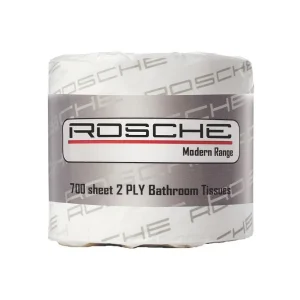 Rosche Modern Bathroom Toilet Roll 6002 2Ply 700 Sheets