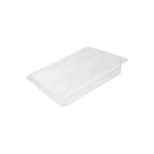 Trenton CaterRax Polycarbonate Clear Food Pans 1/2 Size