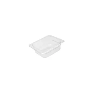 Trenton CaterRax Polycarbonate Clear Food Pans 1/6 Size