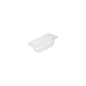 Trenton CaterRax Polycarbonate Clear Food Pans 1/9 Size