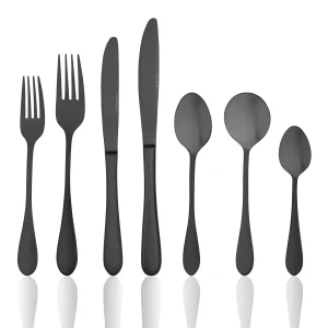 TableKraft Soho Ink Cutlery