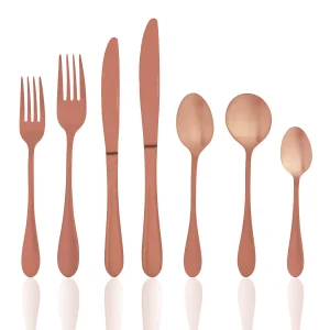 TableKraft Soho Rose Cutlery Collection