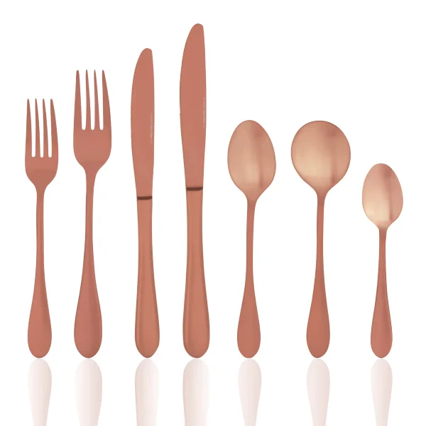 TableKraft Soho Rose Cutlery Collection